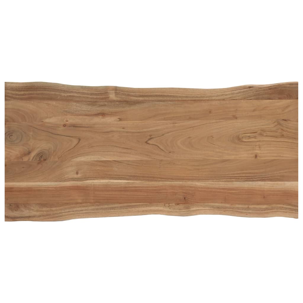 Dining Table 120x58x76 cm Solid Acacia Wood - OLBRIT