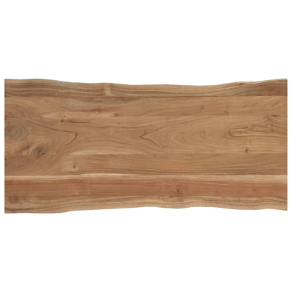 Dining Table 120x58x76 cm Solid Acacia Wood - OLBRIT