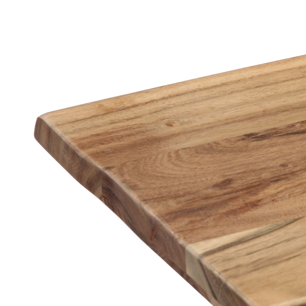 Dining Table 120x58x76 cm Solid Acacia Wood - OLBRIT