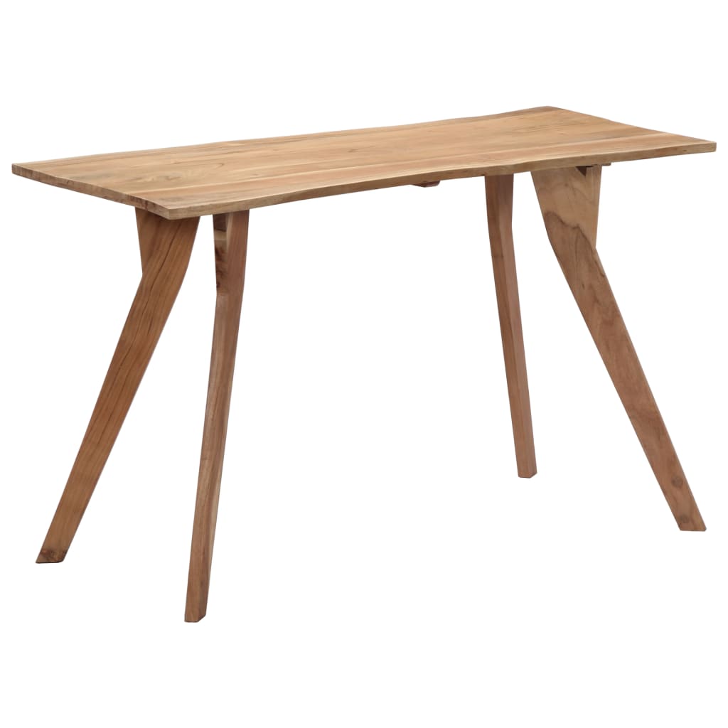 Dining Table 120x58x76 cm Solid Acacia Wood - OLBRIT