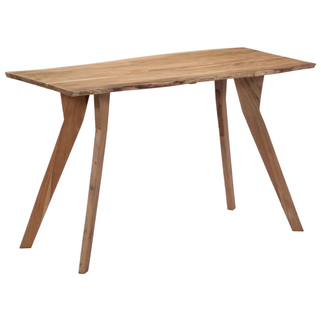 Dining Table 120x58x76 cm Solid Acacia Wood - OLBRIT