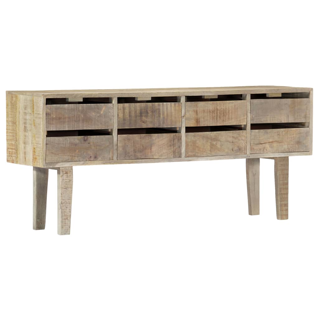 Sideboard 140x30x60 cm Solid Mango Wood - OLBRIT