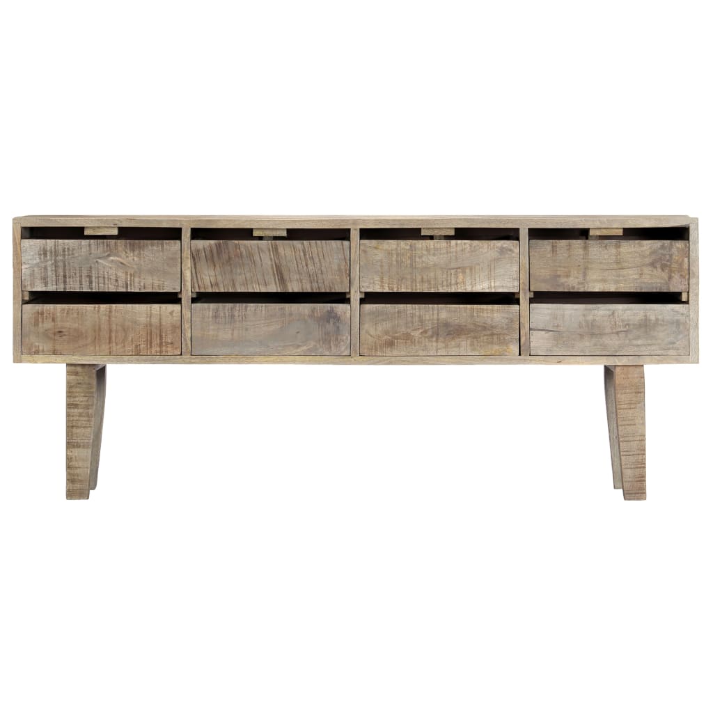 Sideboard 140x30x60 cm Solid Mango Wood - OLBRIT