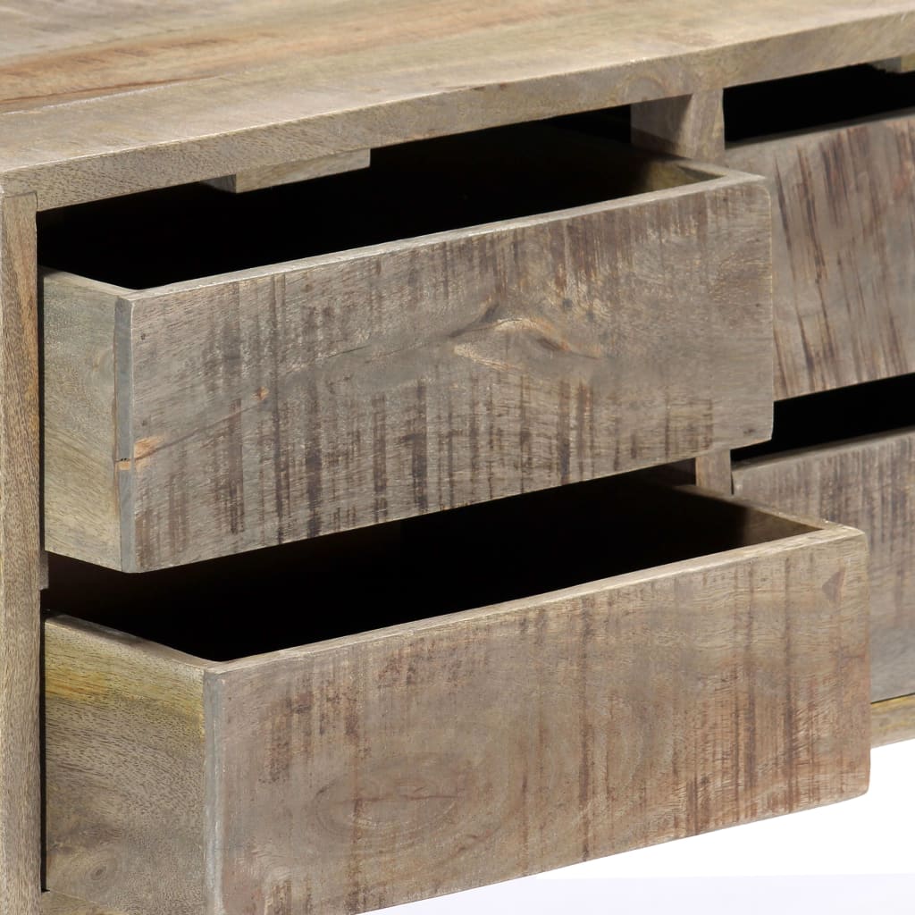 Sideboard 140x30x60 cm Solid Mango Wood - OLBRIT