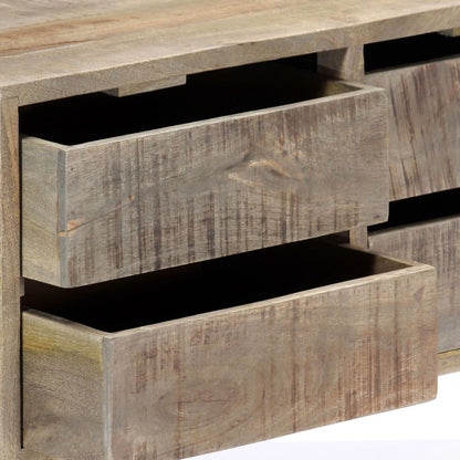 Sideboard 140x30x60 cm Solid Mango Wood - OLBRIT