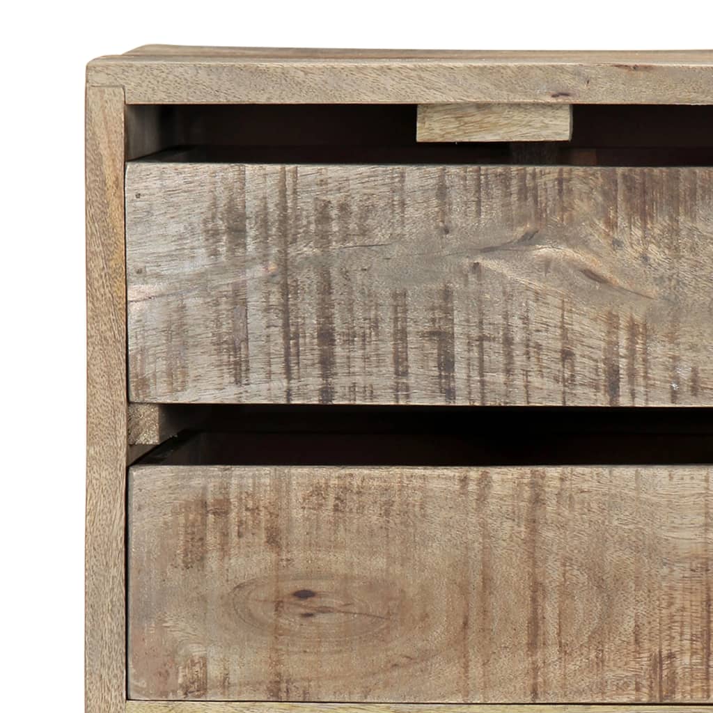 Sideboard 140x30x60 cm Solid Mango Wood - OLBRIT