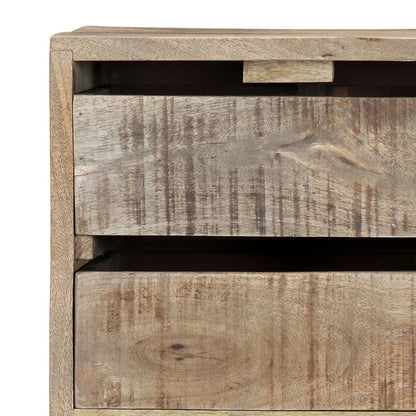 Sideboard 140x30x60 cm Solid Mango Wood - OLBRIT