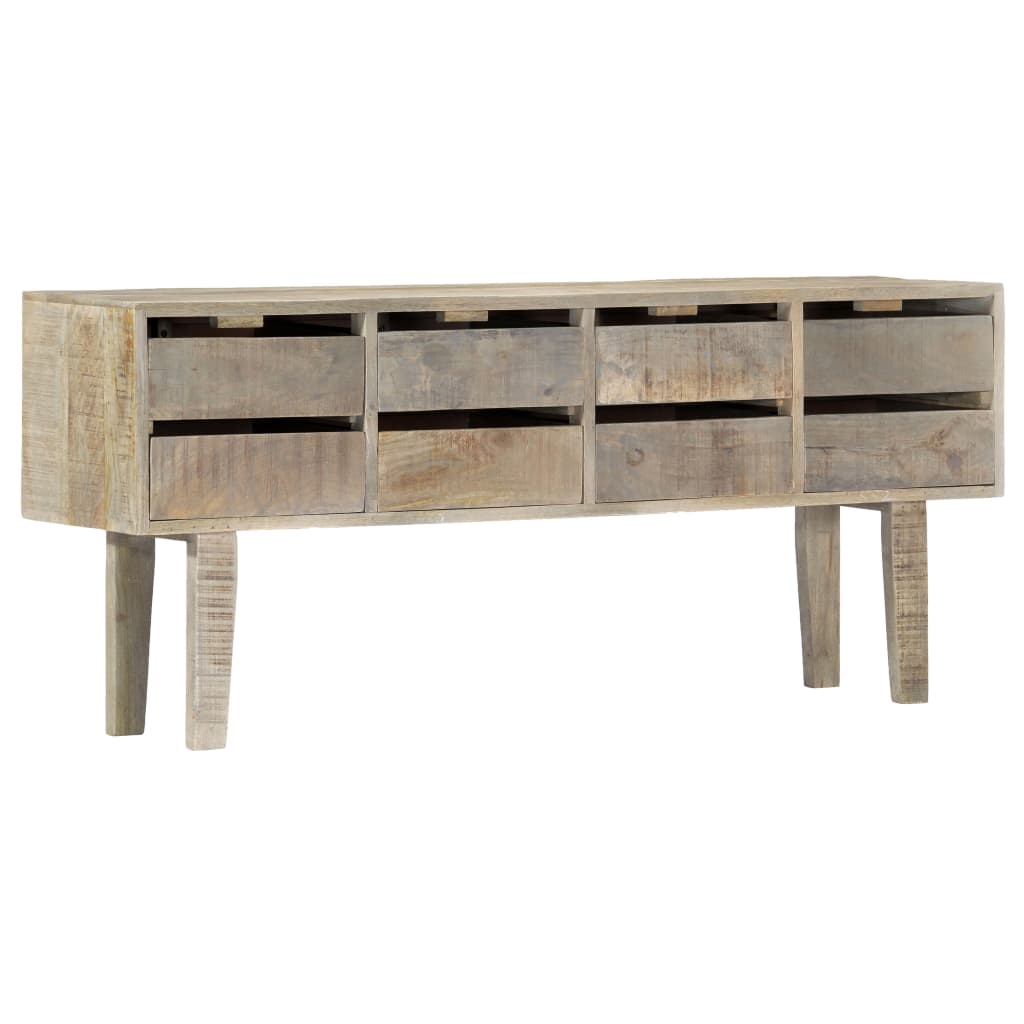 Sideboard 140x30x60 cm Solid Mango Wood - OLBRIT