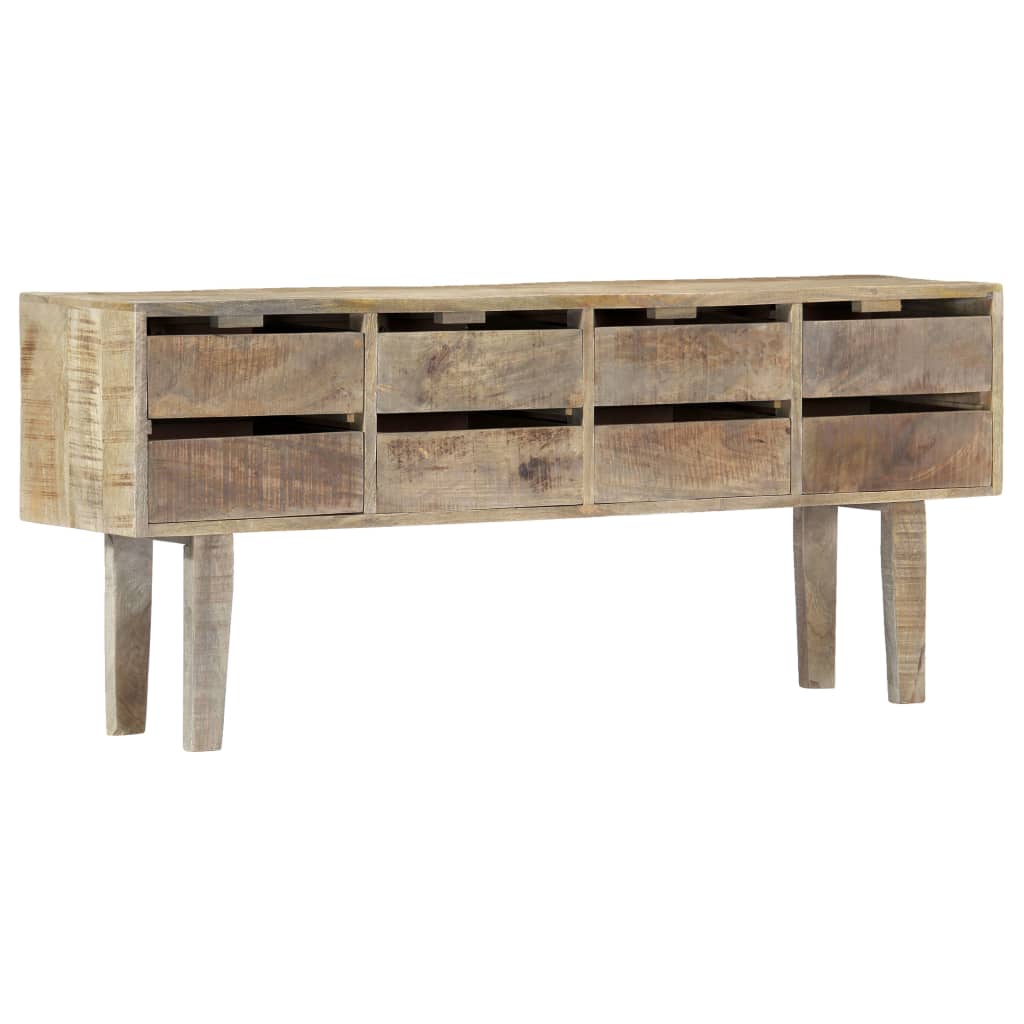 Sideboard 140x30x60 cm Solid Mango Wood - OLBRIT