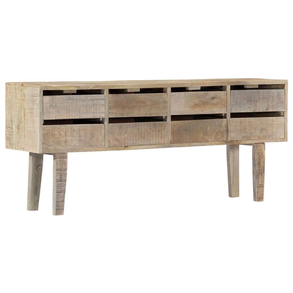 Sideboard 140x30x60 cm Solid Mango Wood - OLBRIT