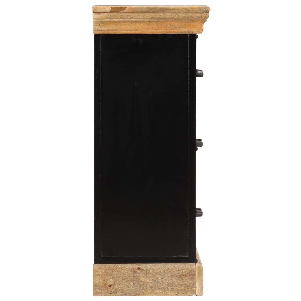 Chest of Drawers 60x30x75 cm Solid Mango Wood - OLBRIT