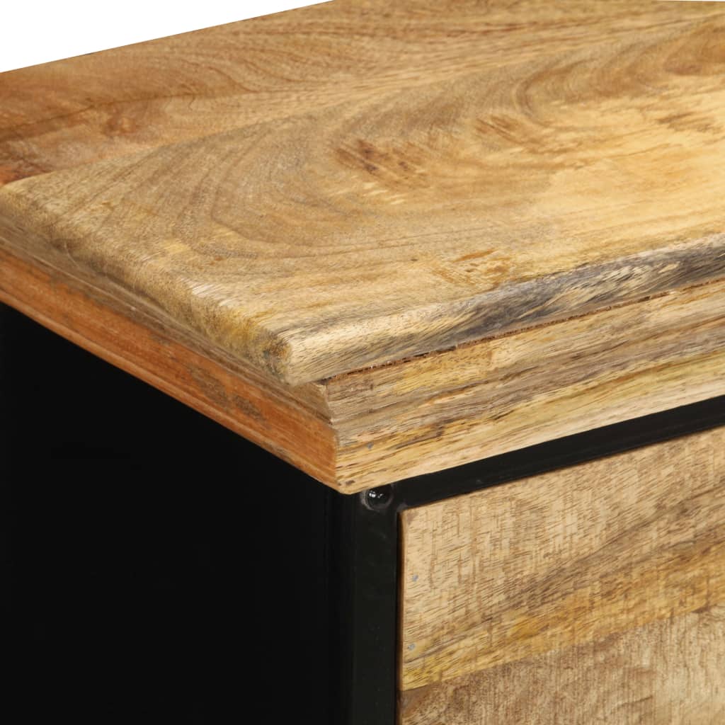 Chest of Drawers 60x30x75 cm Solid Mango Wood - OLBRIT