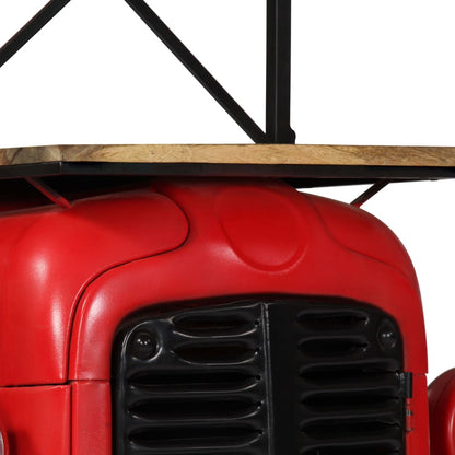 vidaXL Tractor Wine Cabinet 49x31x172 cm Solid Mango Wood - OLBRIT