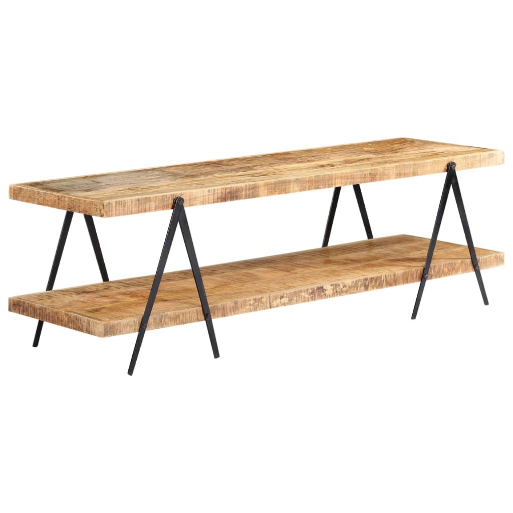 TV Cabinet 160x40x50 cm Solid Mango Wood - OLBRIT