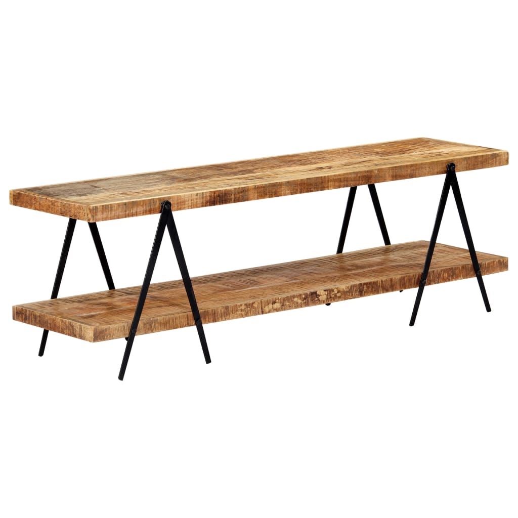 TV Cabinet 160x40x50 cm Solid Mango Wood - OLBRIT