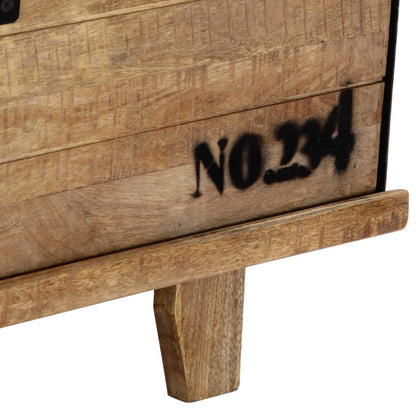 TV Cabinet 120x30x40 cm Solid Mango Wood - OLBRIT
