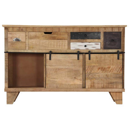 Sideboard 140x38x90 cm Solid Mango Wood - OLBRIT