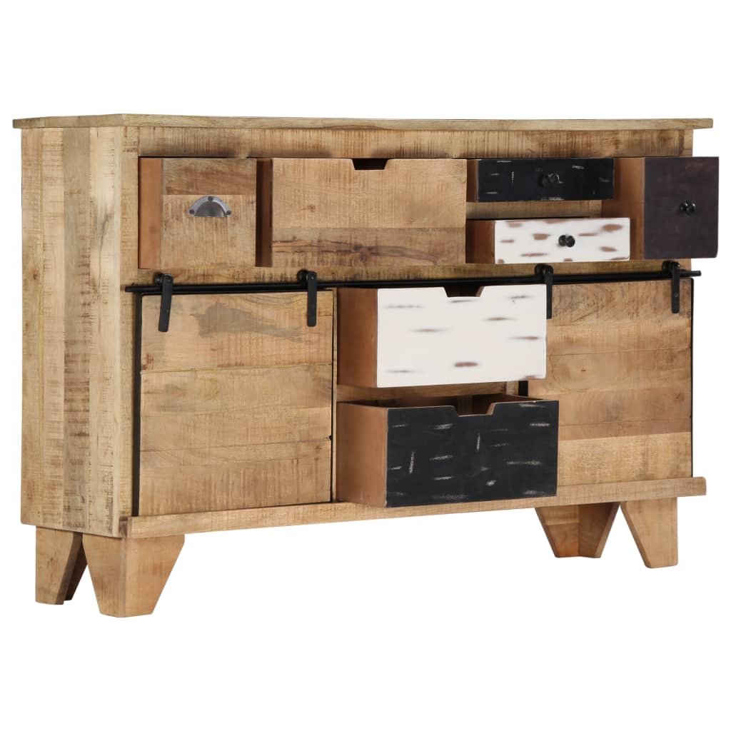 Sideboard 140x38x90 cm Solid Mango Wood - OLBRIT