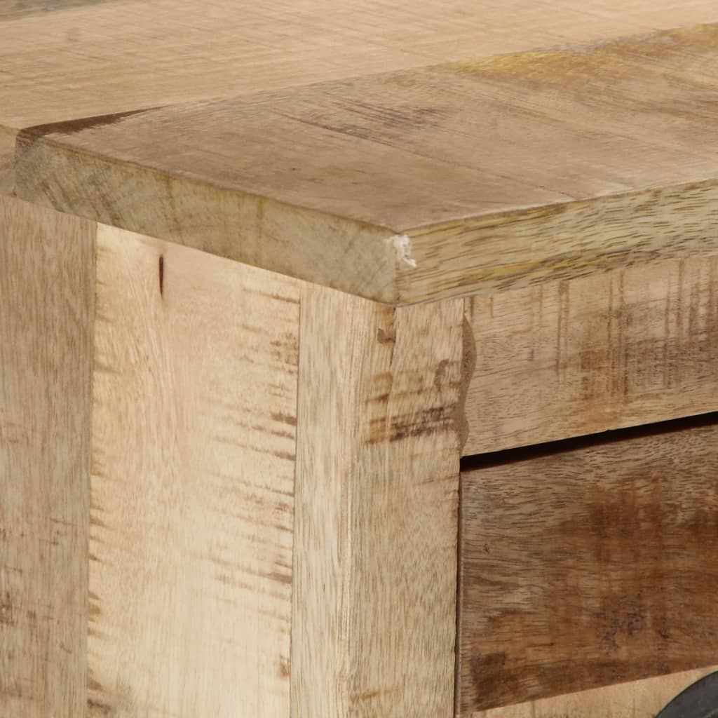 Sideboard 140x38x90 cm Solid Mango Wood - OLBRIT