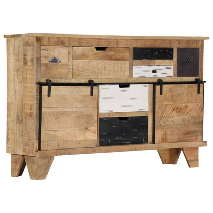 Sideboard 140x38x90 cm Solid Mango Wood - OLBRIT