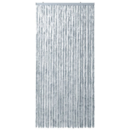 Insect Curtain White and Grey 100x220 cm Chenille - OLBRIT