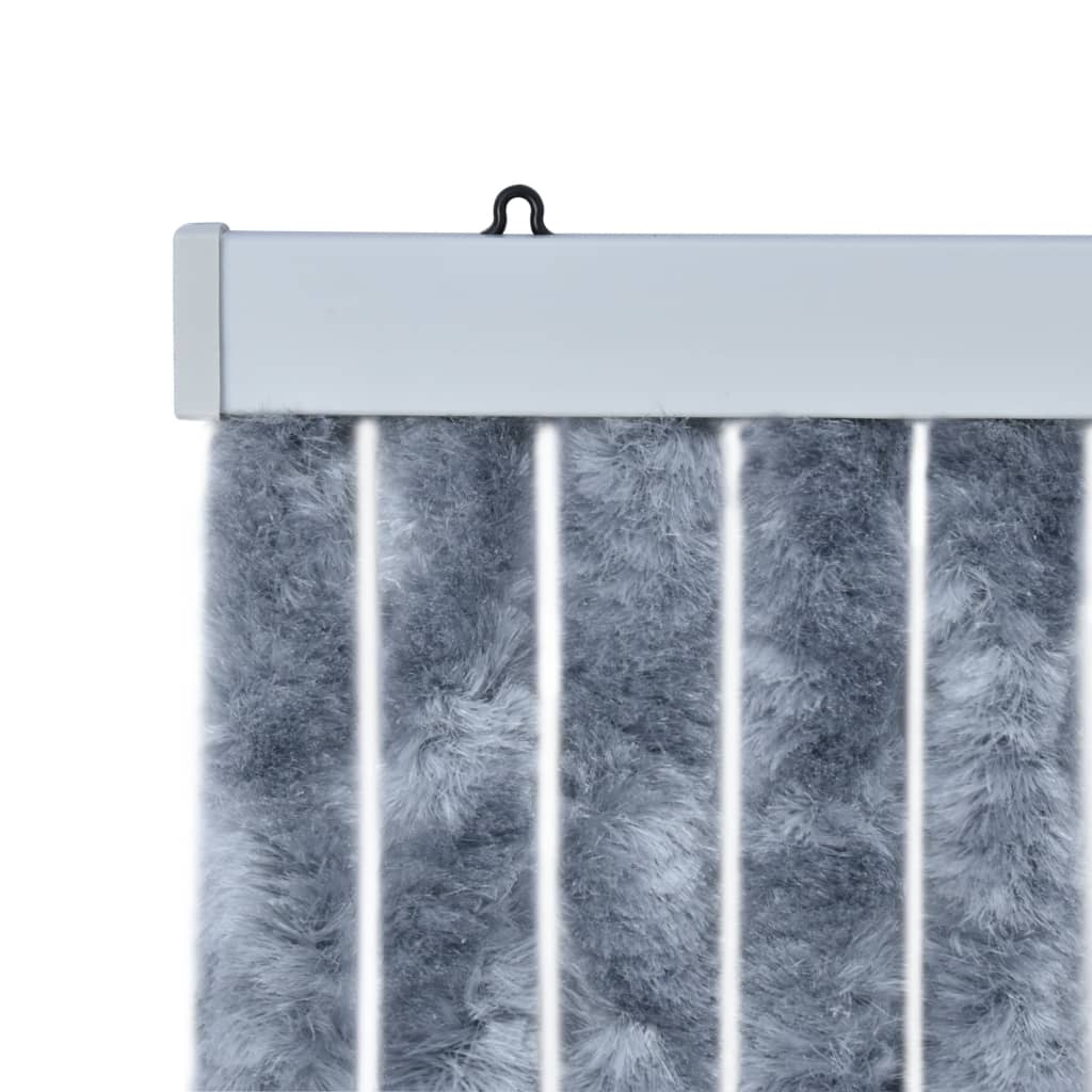 Insect Curtain Silver 56x185 cm Chenille - OLBRIT