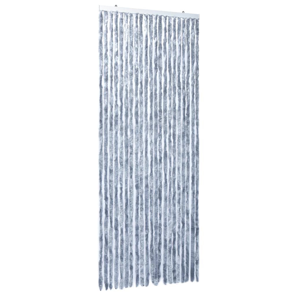 Insect Curtain Silver 90x220 cm Chenille - OLBRIT