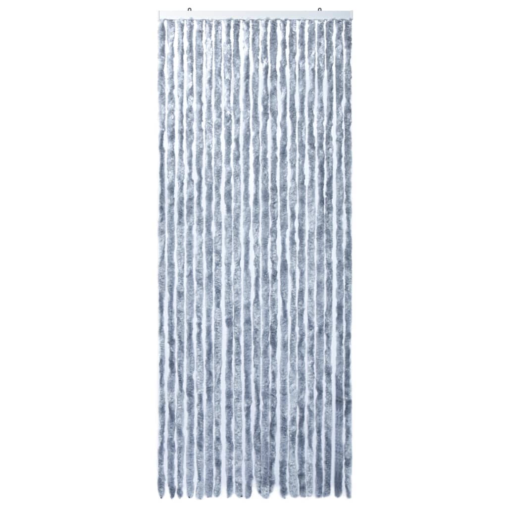 Insect Curtain Silver 90x220 cm Chenille - OLBRIT