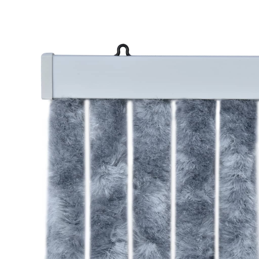Insect Curtain Silver 100x220 cm Chenille - OLBRIT