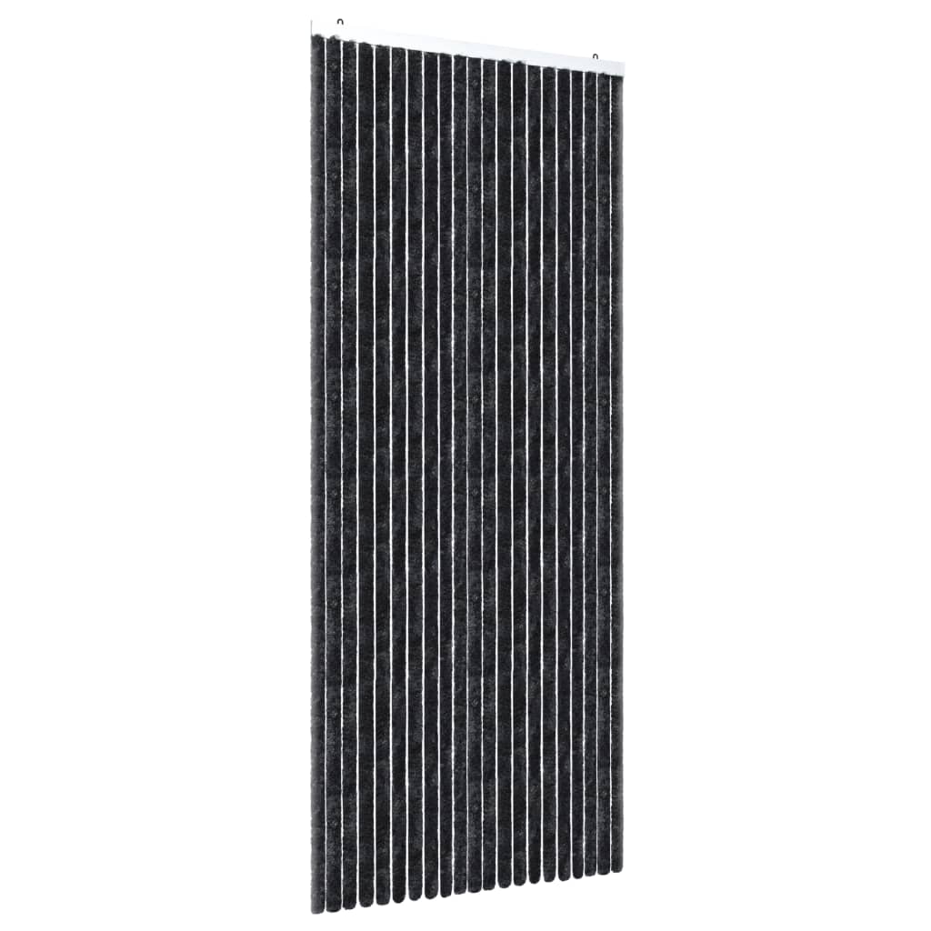 Insect Curtain Anthracite 90x220 cm Chenille - OLBRIT