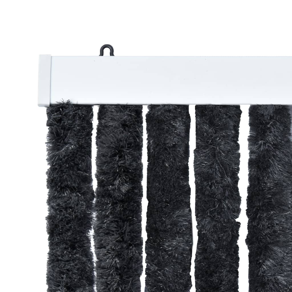 Insect Curtain Anthracite 90x220 cm Chenille - OLBRIT