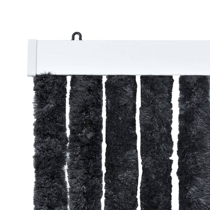 Insect Curtain Anthracite 90x220 cm Chenille - OLBRIT
