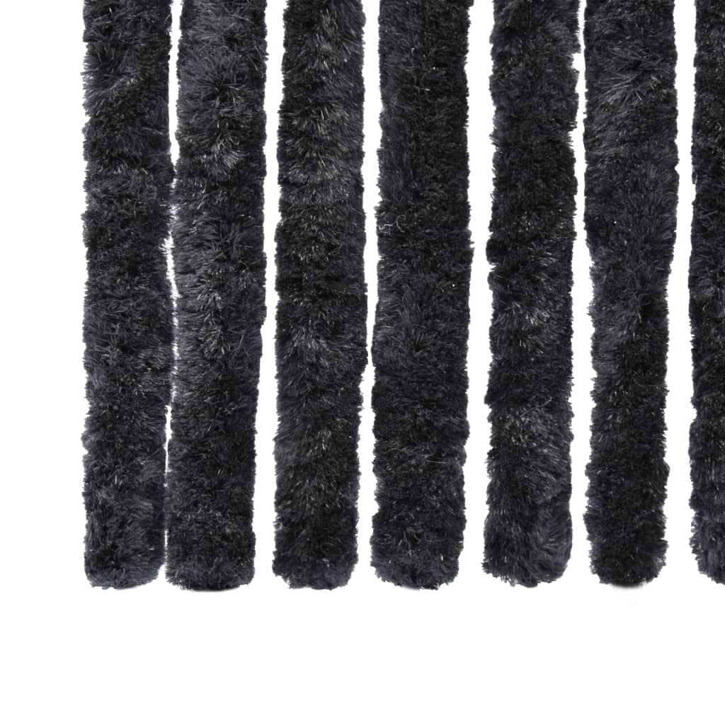 Insect Curtain Anthracite 90x220 cm Chenille - OLBRIT