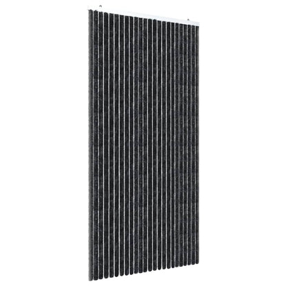 Insect Curtain Anthracite 100x220 cm Chenille - OLBRIT