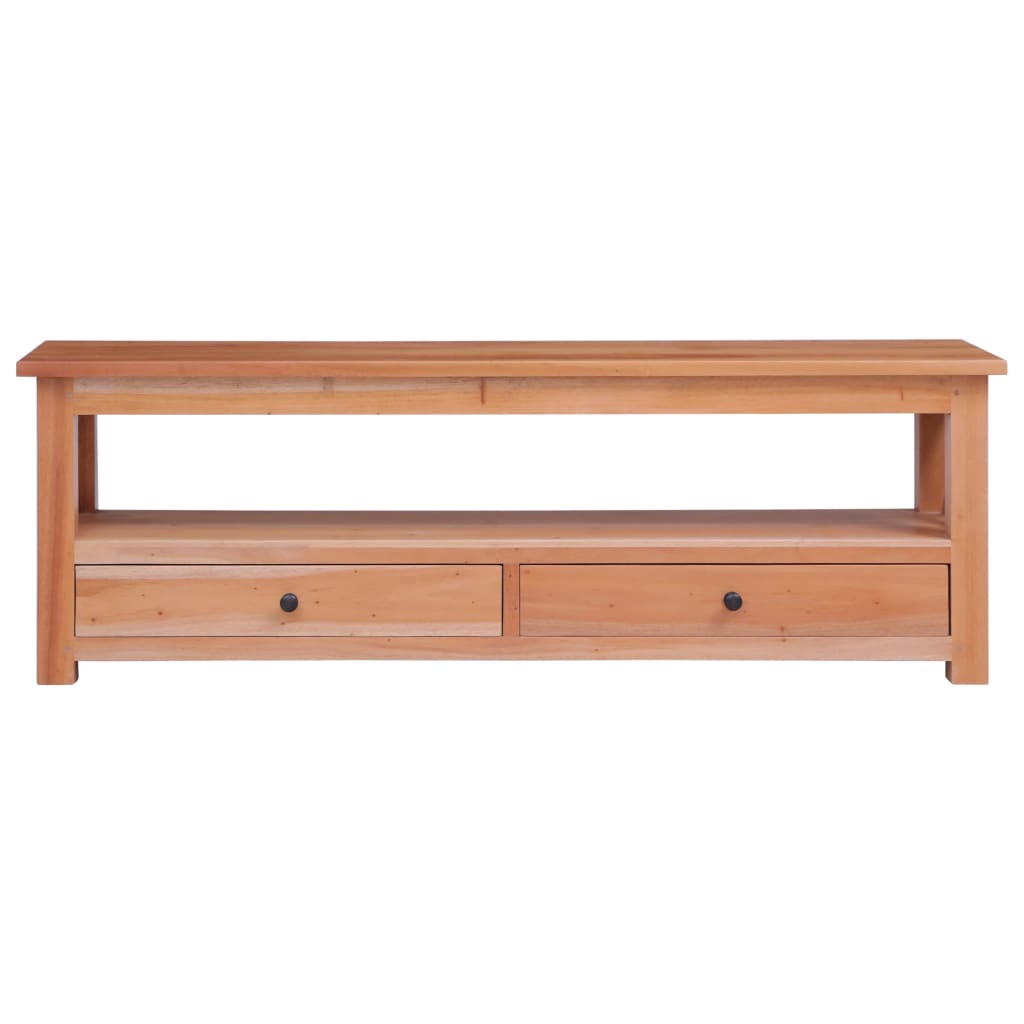 TV Cabinet 120x30x40 cm Solid Mahogany Wood - OLBRIT