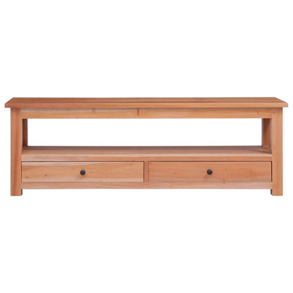 TV Cabinet 120x30x40 cm Solid Mahogany Wood - OLBRIT