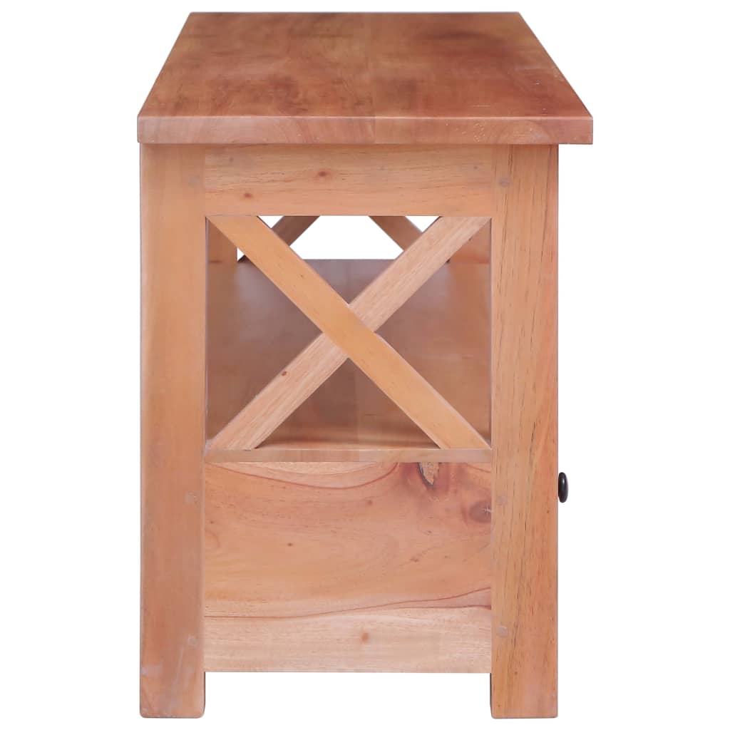 TV Cabinet 120x30x40 cm Solid Mahogany Wood - OLBRIT