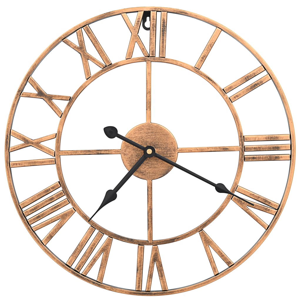 Wall Clock Metal 40 cm Golden - OLBRIT