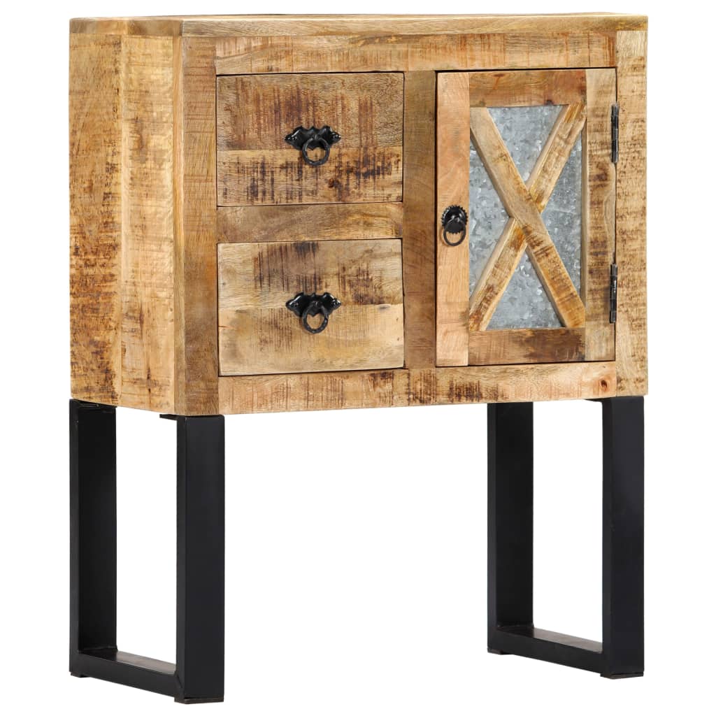 Sideboard 60x30x76 cm Solid Mango Wood - OLBRIT