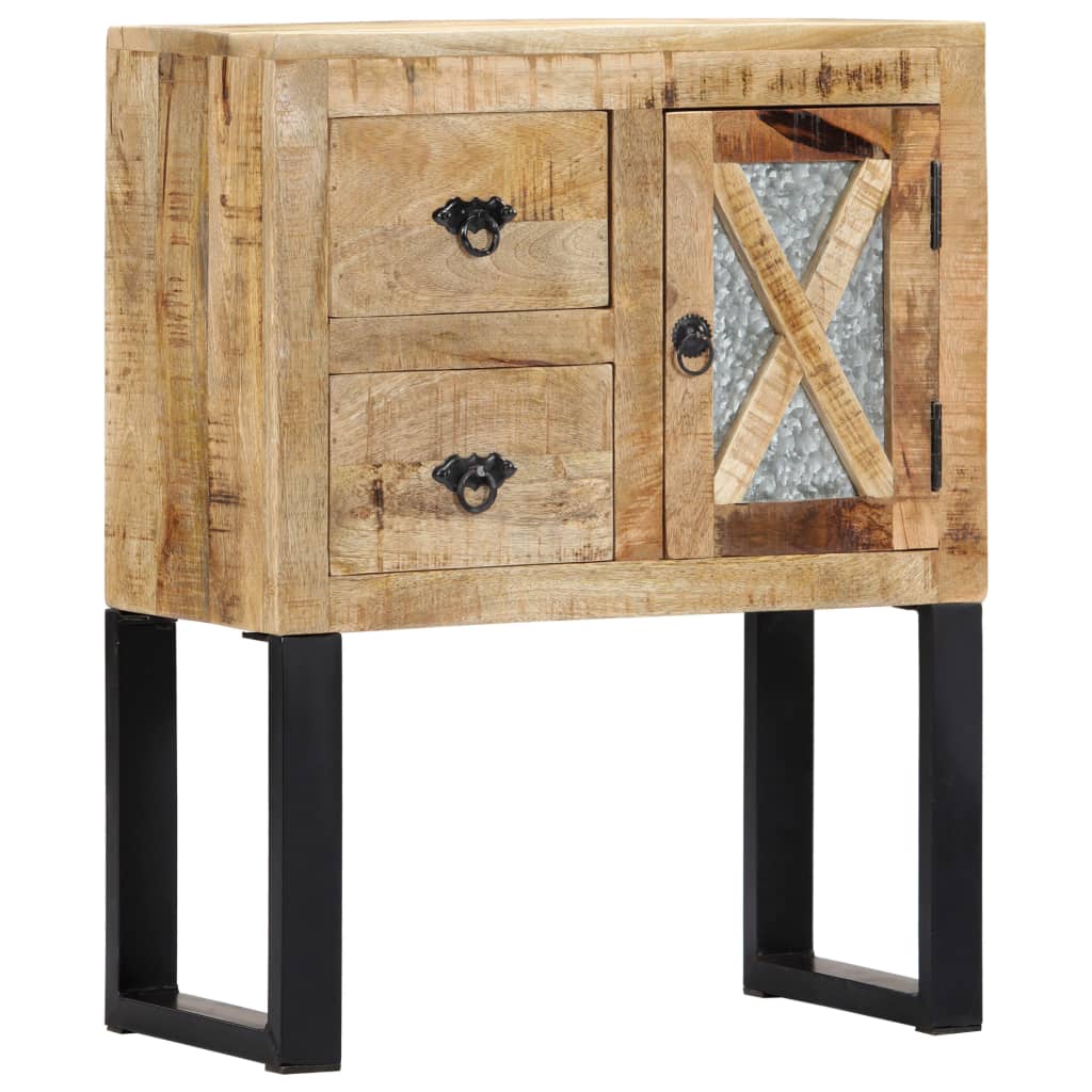 Sideboard 60x30x76 cm Solid Mango Wood - OLBRIT