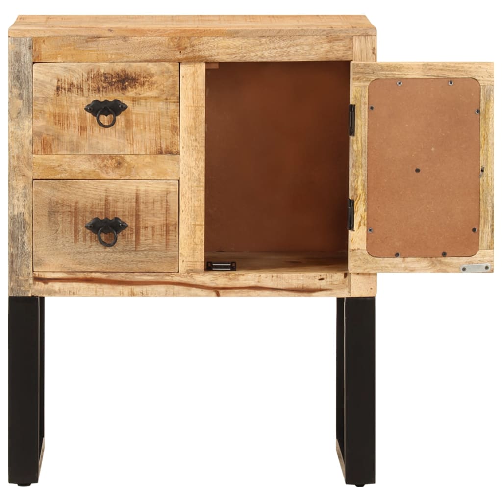 Sideboard 60x30x76 cm Solid Mango Wood - OLBRIT
