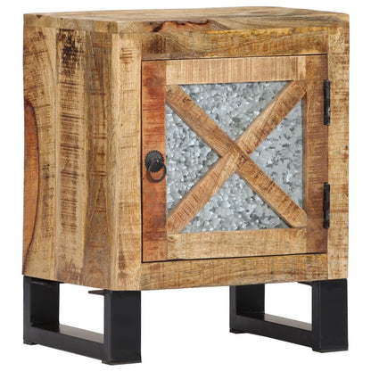 Bedside Cabinet 40x30x50 cm Solid Mango Wood - OLBRIT