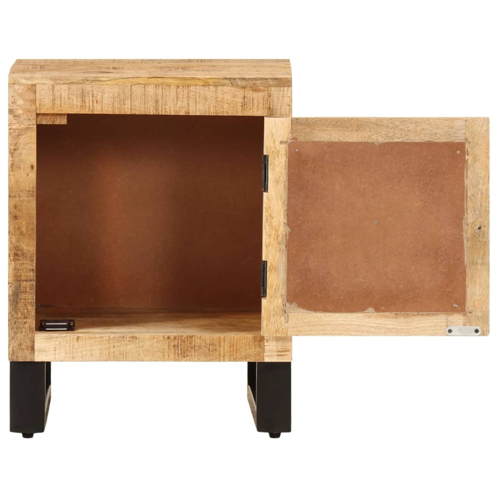 Bedside Cabinet 40x30x50 cm Solid Mango Wood - OLBRIT