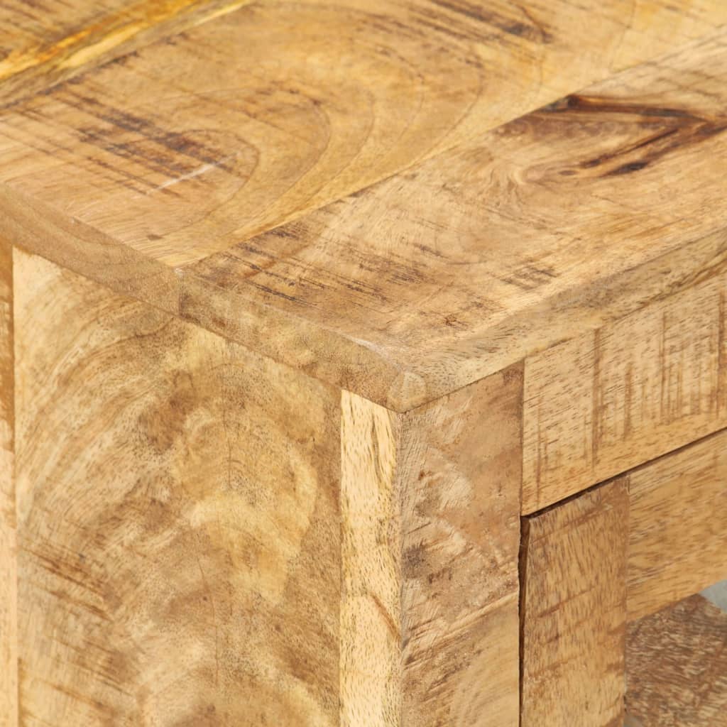 Bedside Cabinet 40x30x50 cm Solid Mango Wood - OLBRIT
