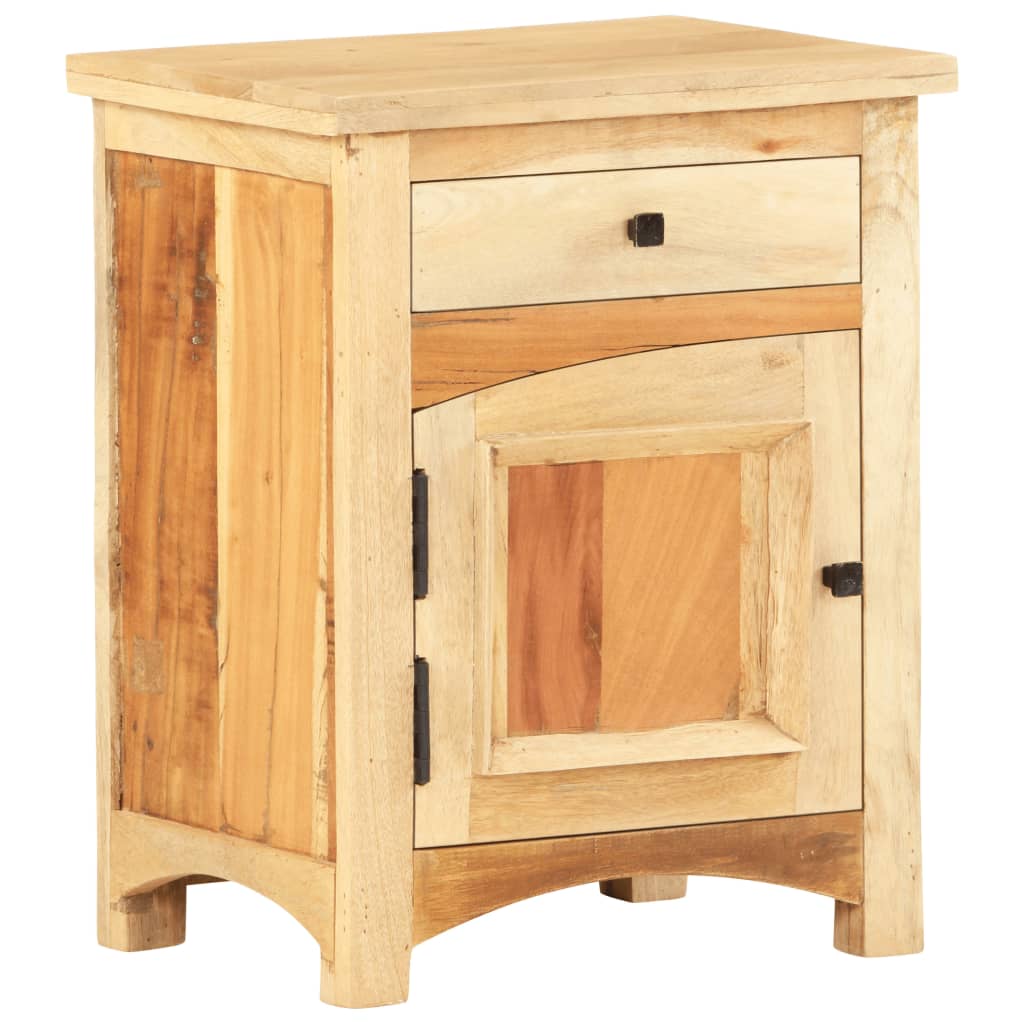 Bedside Cabinet 40x30x50 cm Solid Reclaimed Wood - OLBRIT
