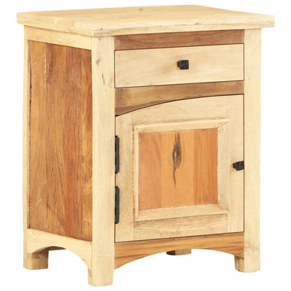 Bedside Cabinet 40x30x50 cm Solid Reclaimed Wood - OLBRIT