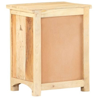 Bedside Cabinet 40x30x50 cm Solid Reclaimed Wood - OLBRIT