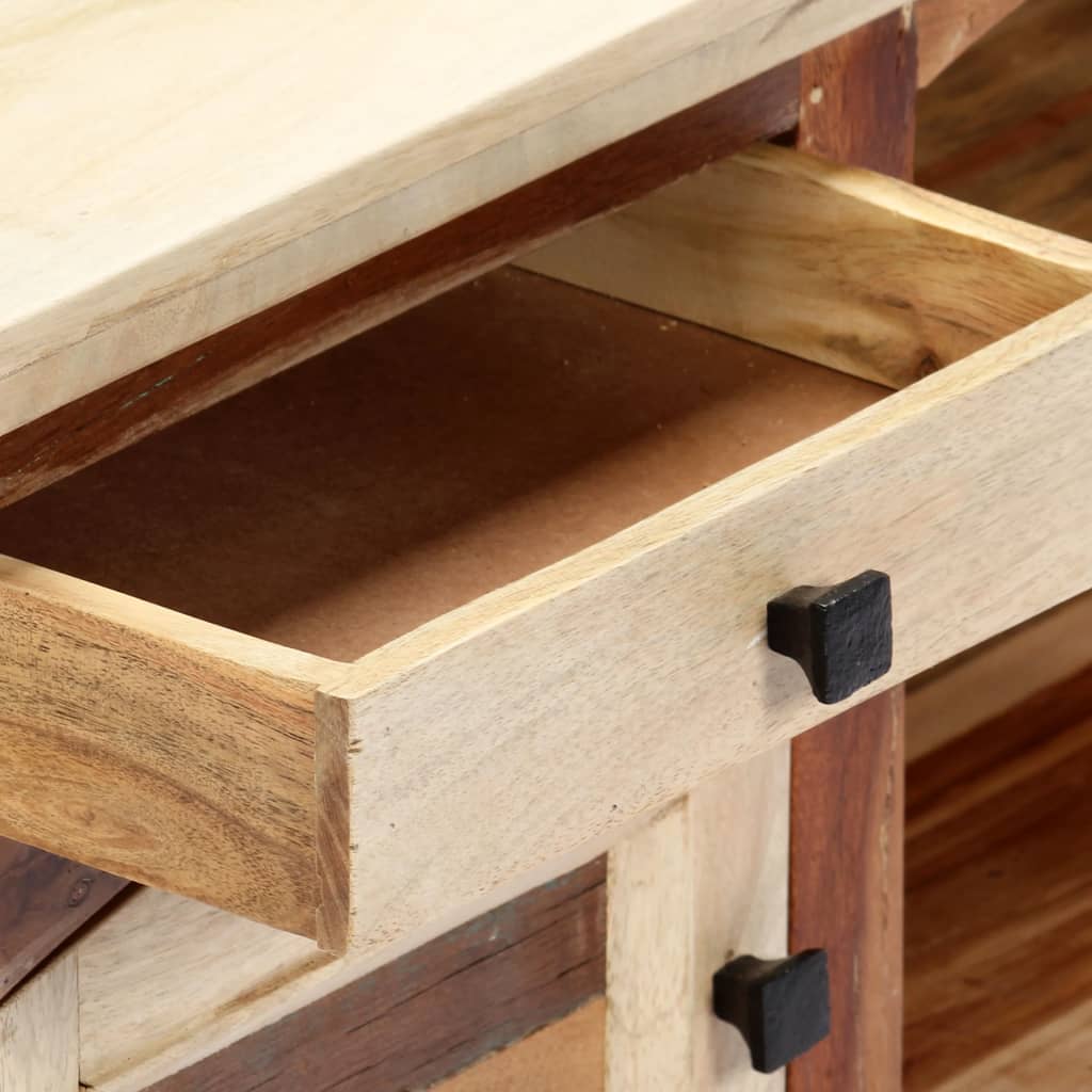 TV Cabinet 120x30x40 cm Solid Reclaimed Wood - OLBRIT