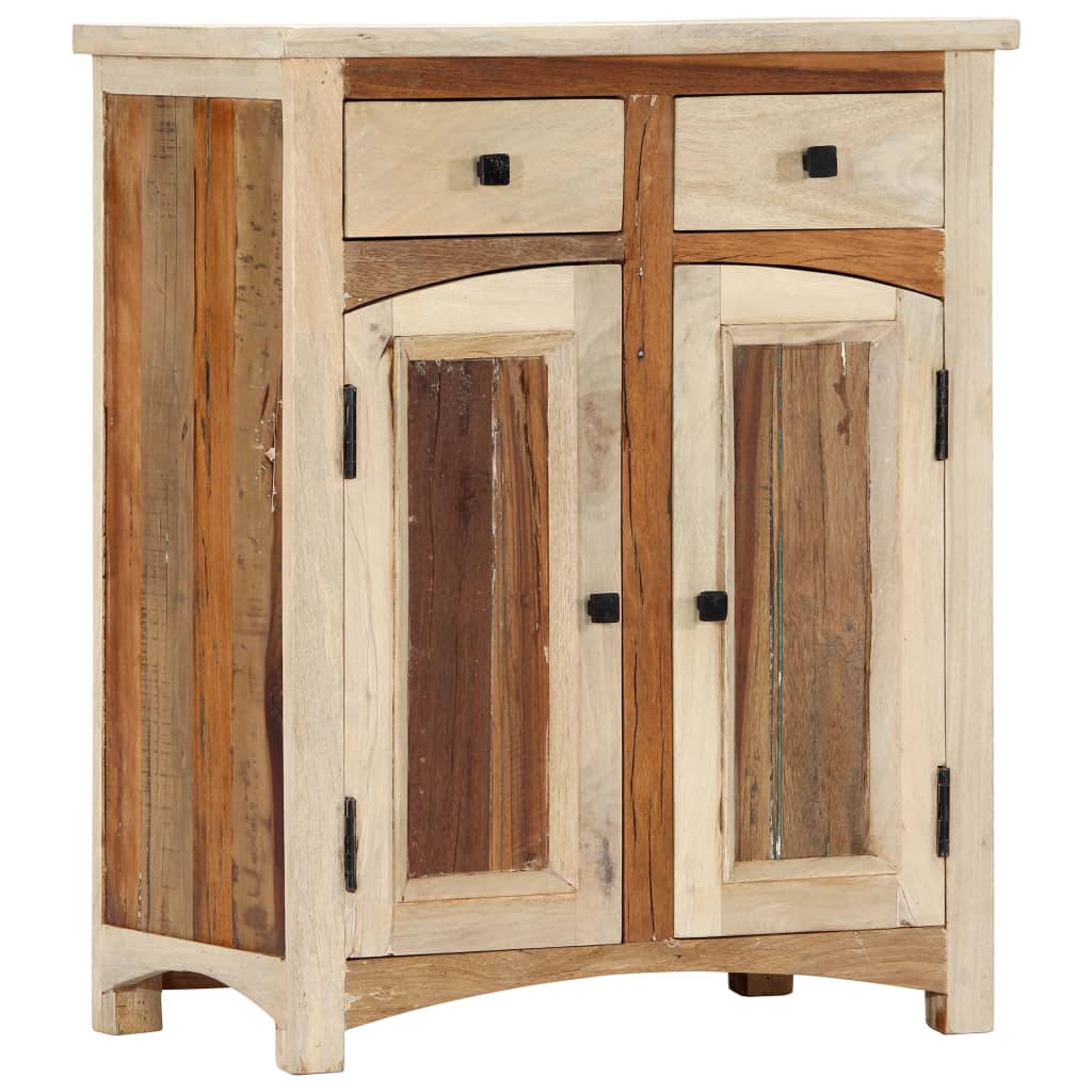 Side Cabinet 60x30x75 cm Solid Reclaimed Wood - OLBRIT