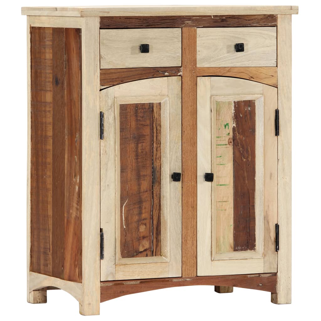 Side Cabinet 60x30x75 cm Solid Reclaimed Wood - OLBRIT